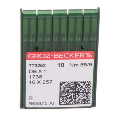 Иглы GROZ-BECKERT DBx1 №65 (уп.10шт.) (0)