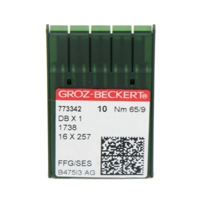 Иглы GROZ-BECKERT DBx1SES №65 (уп.10шт.) (0)