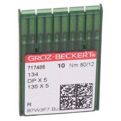 Иглы GROZ-BECKERT DPx5 (134) №80/12 (уп.10шт.) (0)