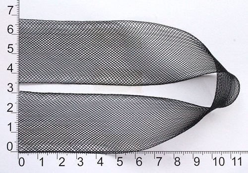 Каркасная сетка с мелкими ячейками ширина 30 мм (рулон 50 ярдов = 45,7 метров) черная1
