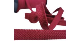шнур для одежды плоский 15мм, 100хб, цв бордовый/127 (катушка 50м) bombacio купить по 13.5 - в интернет - магазине Веллтекс | Тамбов
.