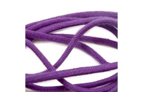 шнур для одежды круглый с сердечником, 6мм, 100хб, цв фиолетовый/134 (катушка 50м) bombacio купить по 13.5 - в интернет - магазине Веллтекс | Тамбов
.