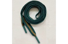 шнурки tby плоский 15мм арт.slf053 длина 130 см цв.т. зеленый/ коричневый купить по цене 50 руб для домашнего шитья - в интернет-магазине Веллтекс | Тамбов
