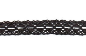 0004f черный кружево вязанное 21мм (намотка 20 ярдов = 18,3 метров) купить по 584 - в интернет - магазине Веллтекс | Тамбов
.