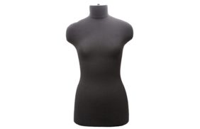 манекен женский р42 (84-62,5-90) мягкий цв чёрный купить по цене 9266 руб - в интернет-магазине Веллтекс | Тамбов
