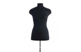 манекен женский р44 (88-67-94) мягкий цв чёрный купить по цене 9266 руб - в интернет-магазине Веллтекс | Тамбов
