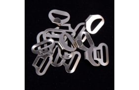 крючки галстучные цв никель (10мм) (3 части) (уп.500 шт) купить по 8.25 - в интернет - магазине Веллтекс | Тамбов
.