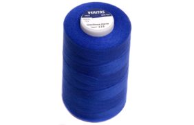 нитки швейные 100% pe 40/2 цв s-220 синий яркий (боб 5000ярдов) veritas купить по 119 - в интернет - магазине Веллтекс | Тамбов
.