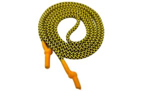 шнур круглый 5мм цв желто-черный оранжевый декор наконечник узел (длина 135см) купить по цене 60 руб для домашнего шитья - в интернет-магазине Веллтекс | Тамбов
