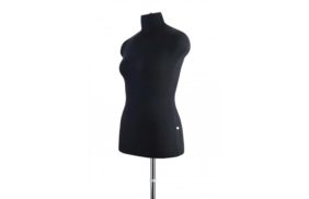 манекен женский р46 (92-71-98) мягкий цв чёрный купить по цене 9266 руб - в интернет-магазине Веллтекс | Тамбов
