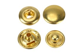 кнопка l-12 цв золото нерж 12,5мм (уп ок.72шт) veritas купить по цене 909 руб - в интернет-магазине Веллтекс | Тамбов
