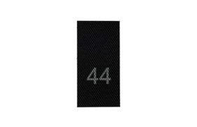 р044пч 44 - размерник - черный (уп.200 шт) купить по цене 120 руб - в интернет-магазине Веллтекс | Тамбов

