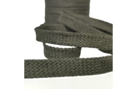 шнур для одежды плоский 15мм, 100хб, цв хаки темный/131 (катушка 50м) bombacio купить по 13.5 - в интернет - магазине Веллтекс | Тамбов
.