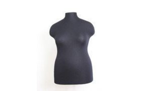 манекен женский р56 (112-94-120) твёрдый цв чёрный ост купить по цене 4650 руб - в интернет-магазине Веллтекс | Тамбов
