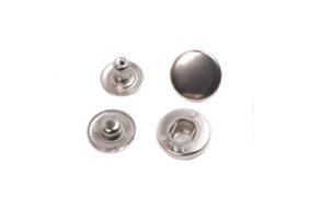 кнопка l-15 цв никель сталь 15мм (уп ок.72шт) veritas купить по цене 360 руб - в интернет-магазине Веллтекс | Тамбов
