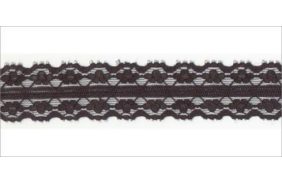 кружево 125-2 шир 25мм цв черный (уп 27,4м) купить по 386.87 - в интернет - магазине Веллтекс | Тамбов
.