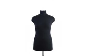 манекен женский р48 (96-75-102) мягкий цв чёрный купить по цене 9266 руб - в интернет-магазине Веллтекс | Тамбов
