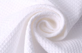 вафельное полотно 240гр/м2, 100хб, 45см, отбеленная, белый/s501, (60/300м) tpg052 купить в Тамбове.
