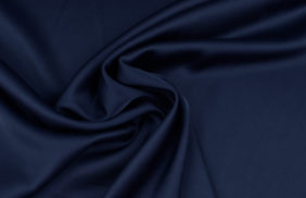 ткань шёлк армани 85гр/м2, 97пэ/3спанд, 150см, синий темный, vt-11250/c#23 купить по цене 312 руб в розницу от 1 метра - в интернет-магазине Веллтекс