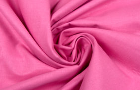 ткань поплин 115гр/м2, 100хб, 220см, однотонная, розовый, люкс tpg038 купить по цене 268 руб в розницу от 1 метра - в интернет-магазине Веллтекс