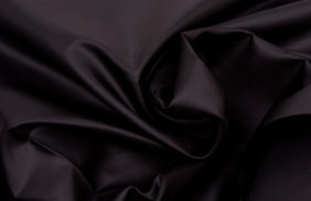 ткань подкладочная ветрозащитная 290t, 60гр/м2, 100пэ, 150см, черный/s580, (100м) wsr купить в Тамбове.